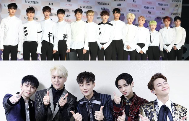 SEVENTEEN、HIGHLIGHT (縮圖，來源：日間體育、Around US Ent.@Instagram)