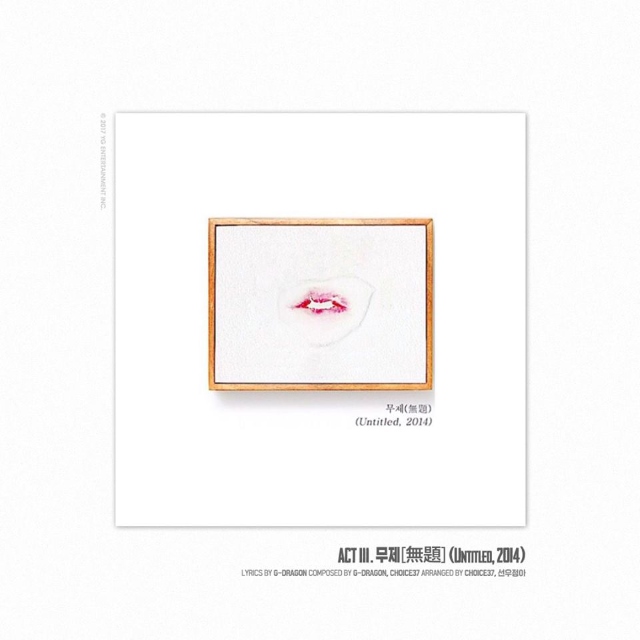 G-Dragon《權志龍》收錄曲概念照