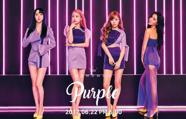 MAMAMOO《Purple》團體概念照