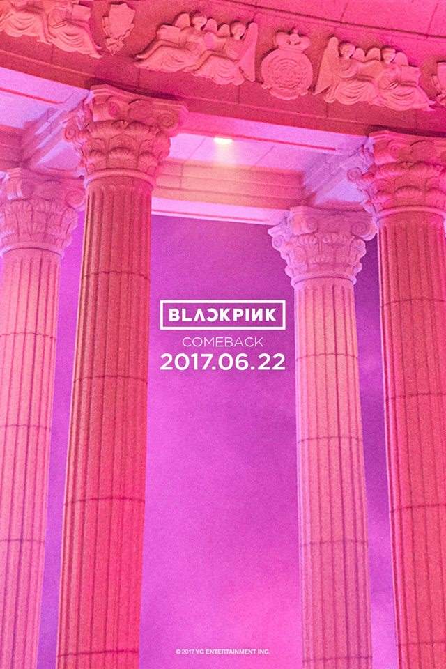 BLACKPINK 回歸海報