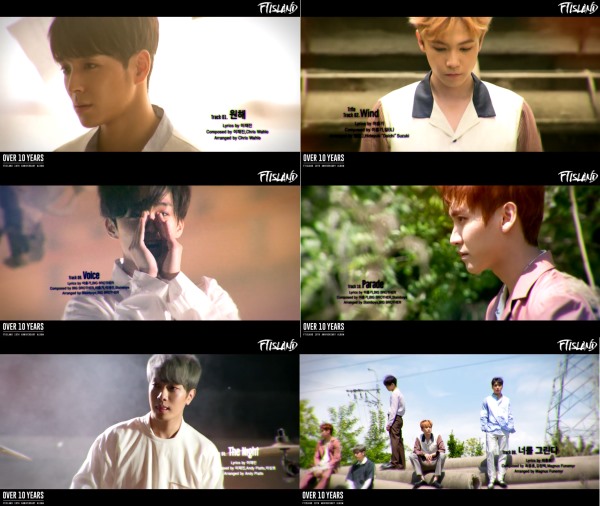 FTISLAND《OVER 10 YEARS》音源試聽