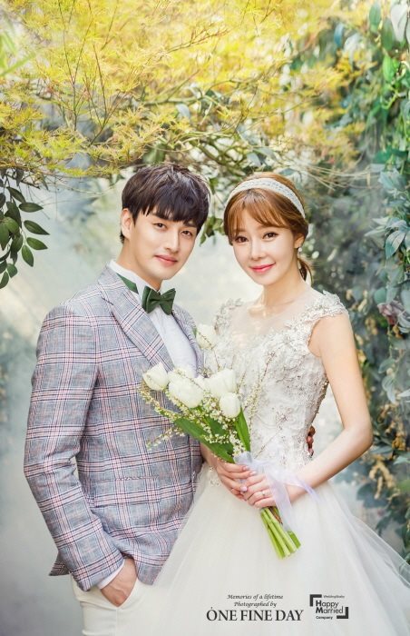 Eli 與妻子婚紗照