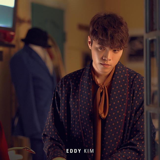 Eddy Kim《Heart Pound》概念照(來源：Eddy Kim@Facebook)