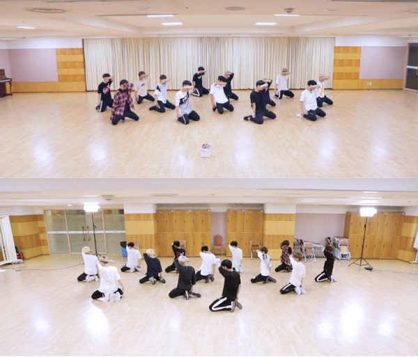 SEVENTEEN《Don&rdquo;t Wanna Cry》舞蹈練習