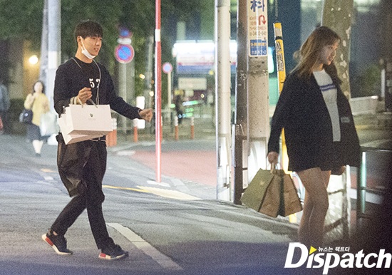 鍾訓、孫妍在(來源:Dispatch)
