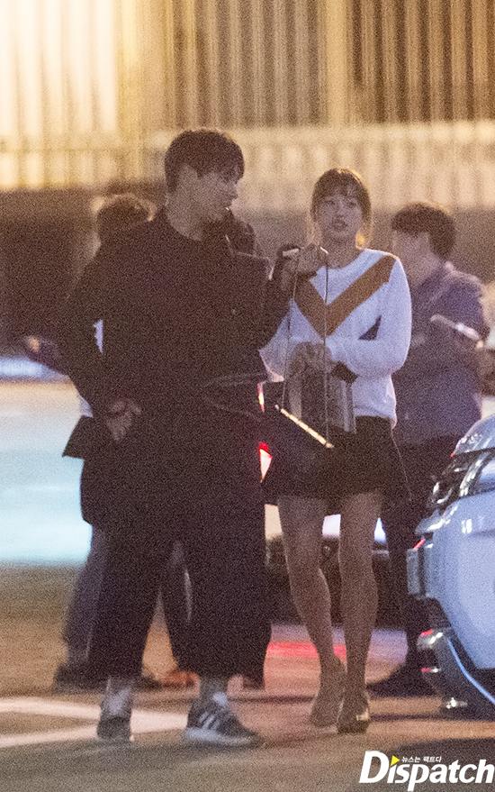 鍾訓、孫妍在(來源:Dispatch)