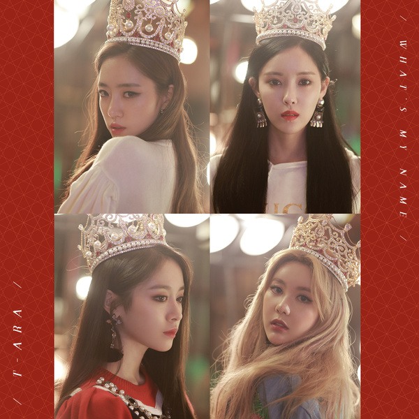 T-ara《What&rdquo;s My Name?》封面照