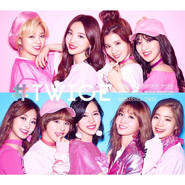 TWICE《#TWICE》概念照(來源：TWICE 日本 Instagram)