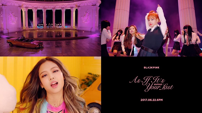 BLACKPINK《As If It&rdquo;s Your Last》預告截圖
