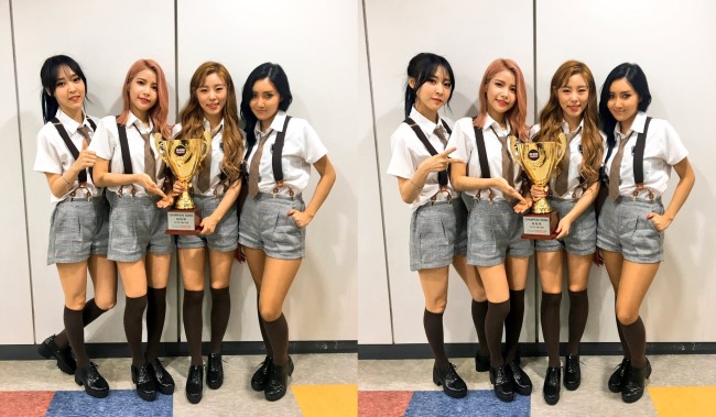 MAMAMOO《Show Champion》一位