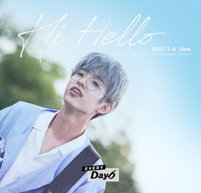 Jae《Hi Hello》概念照