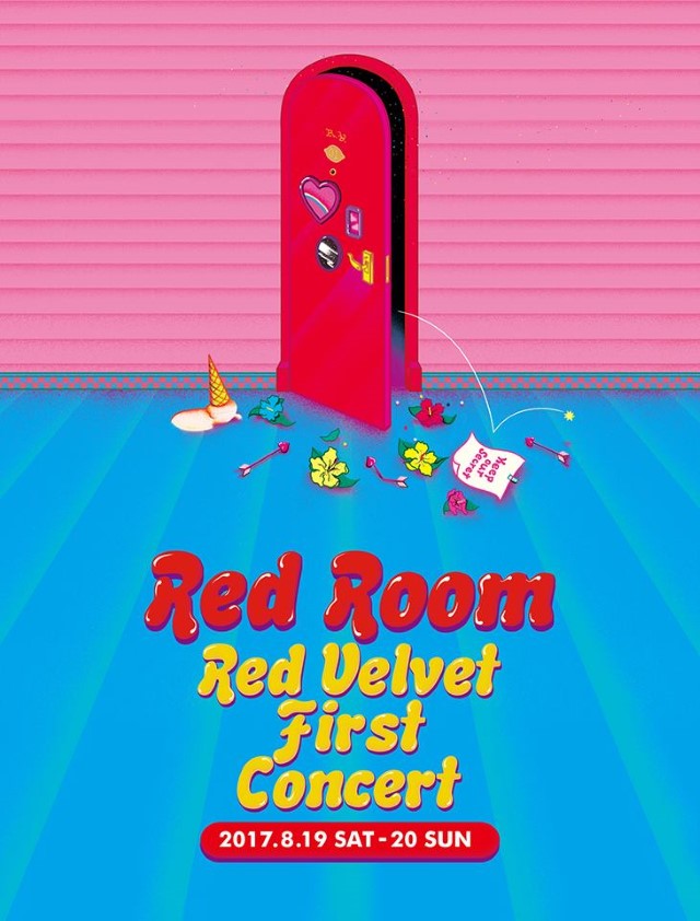 Red Velvet《Red Room》演唱會海報 