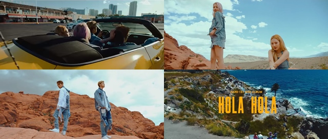 K.A.R.D《Hola Hola》MV 預告影片截圖