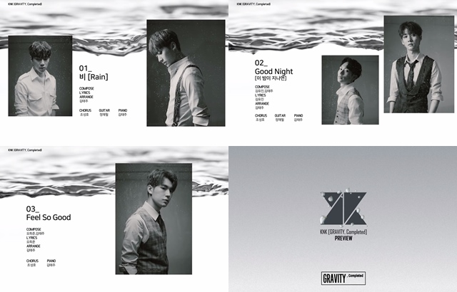 KNK《GRAVITY, Completed》音源試聽