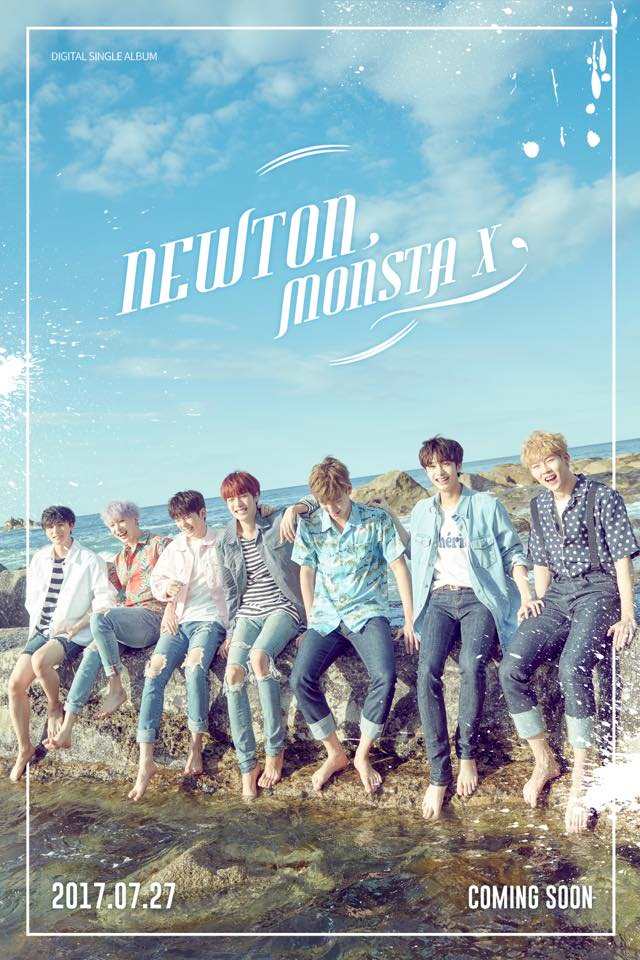 MONSTA X《NEWTON》回歸海報
