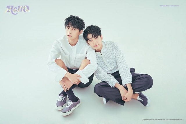 金龍國、金始炫《金龍國&金始炫 1st FANMEETING HELLO》粉絲見面會海報