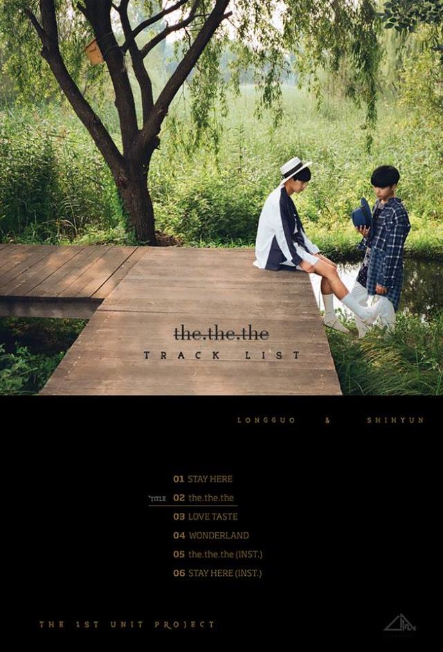 龍國&始泫《the.the.the》曲目表
