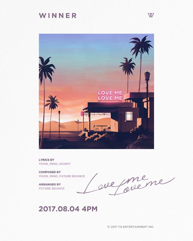 WINNER《LOVE ME LOVE ME》預告照