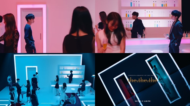 龍國&始泫《the.the.the》MV 預告影片截圖