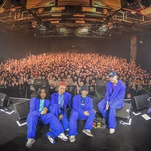 hyukoh 台北演唱會(來源：吳赫 IG)