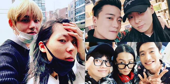 張文福、V、Outsider、李東輝、李光洙 (圖片來源：ELLE)