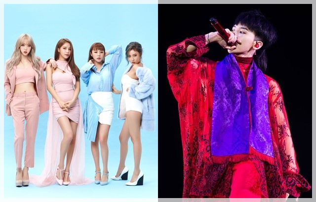 MAMAMOO、G-Dragon