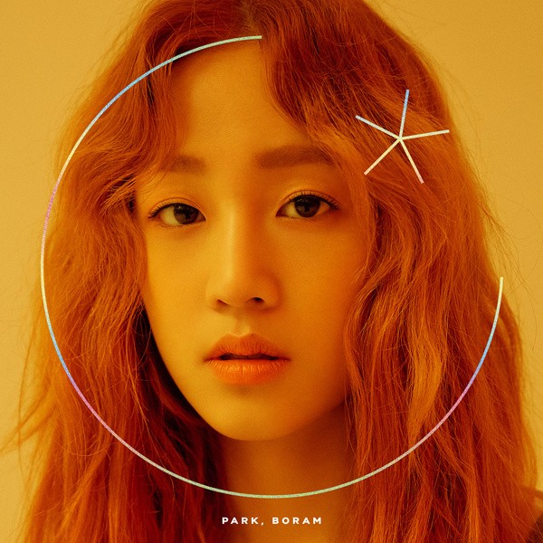 Park Bo Ram《ORANGE MOON》封面照(來源：Genie)