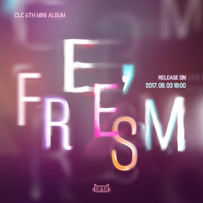CLC《Free&rdquo;sm》預告照(來源：CLC@Facebook)