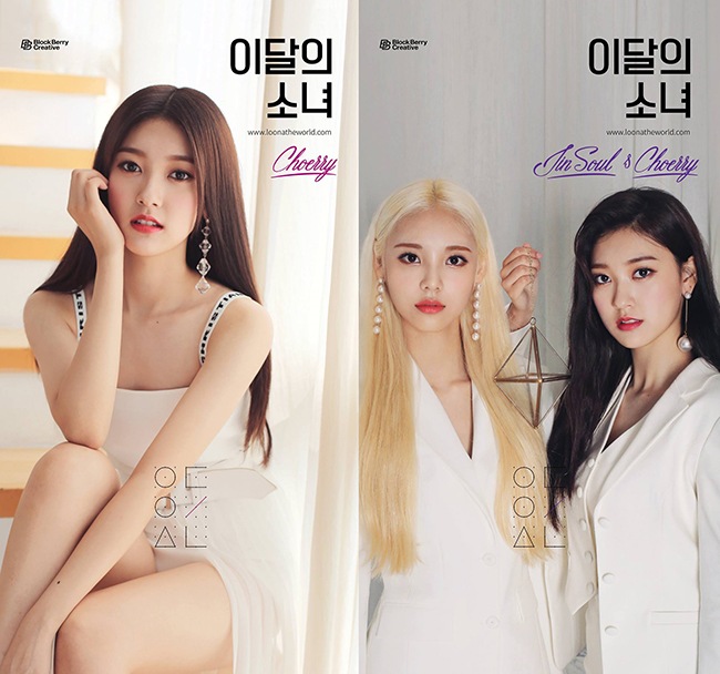 Choerry、Jin Soul 概念照(來源:本月少女@Facebook)