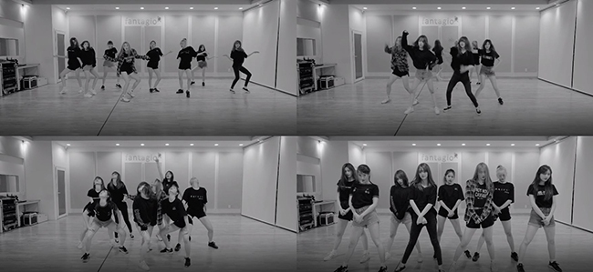 Weki Meki 舞蹈練習影片截圖