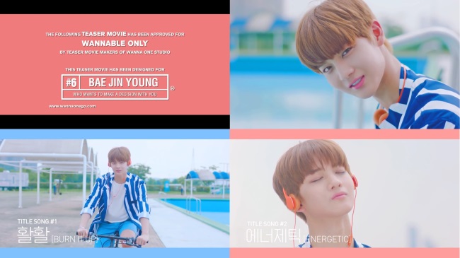 裴珍映 Wanna One 主打歌個人預告