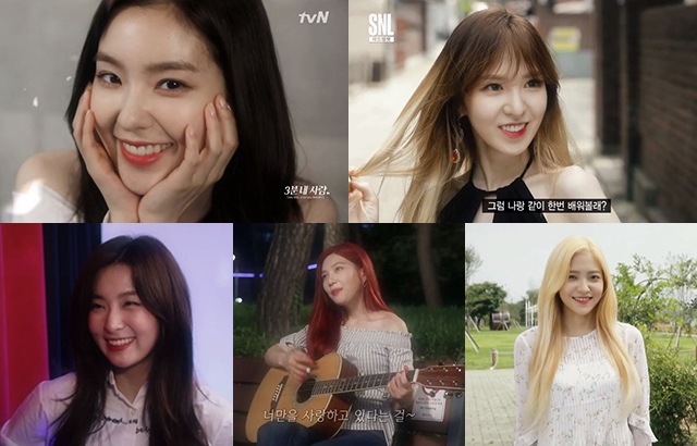 Red Velvet@《SNL KOREA》「三分鐘我的人」影片截圖