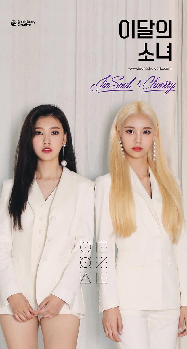 Choerry、Jin Soul 概念照(來源：本月少女@Facebook)