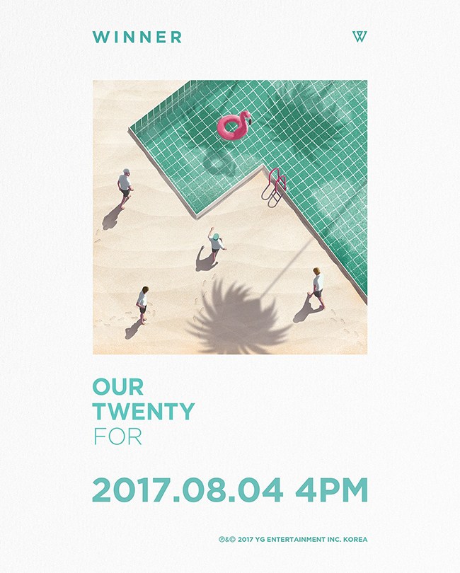 WINNER《OUR TWENTY FOR》預告照(來源：WINNER@Facebook)