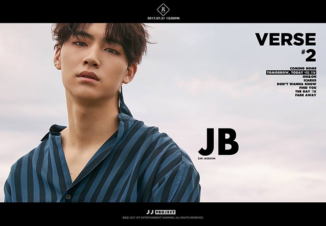 JB《Verse 2》概念照(來源：GOT7@Facebook)