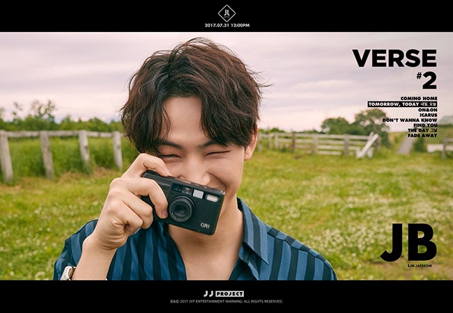 JB《Verse 2》概念照(來源：GOT7@Facebook)
