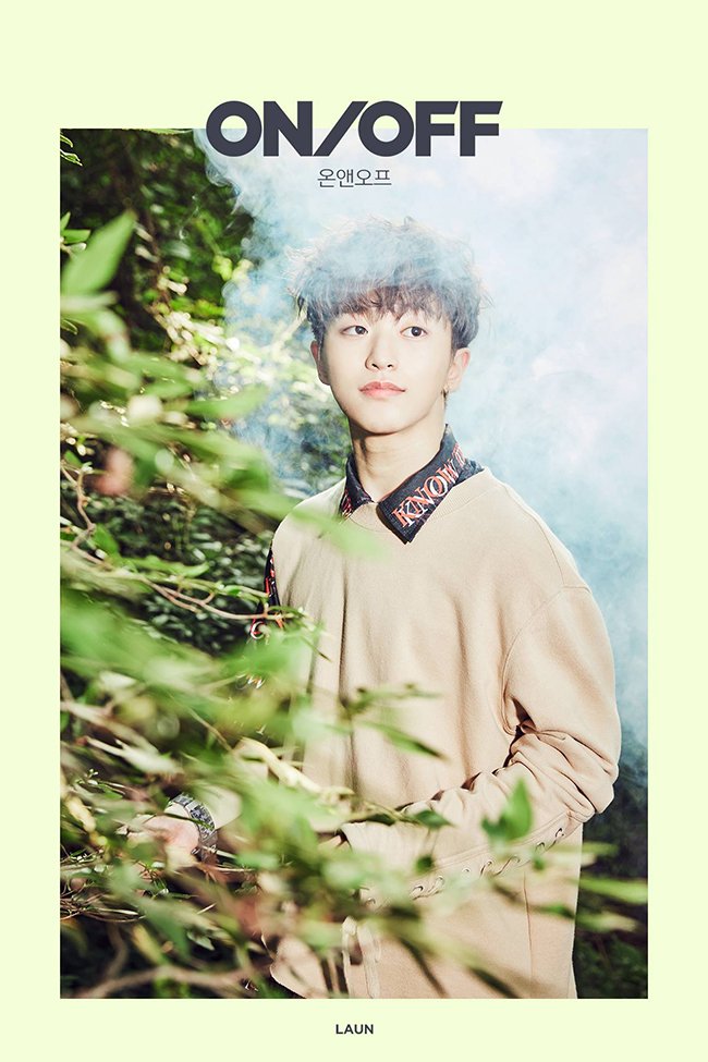 LAUN《ON/OFF》概念照(來源:ONF@Facebook)
