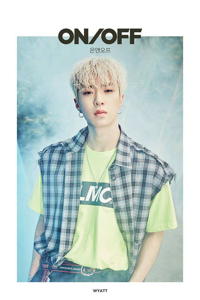 WYATT《ON/OFF》概念照(來源:ONF@Facebook)