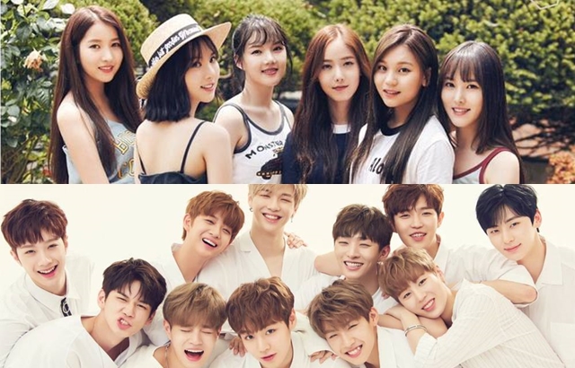 GFRIEND、Wanna One