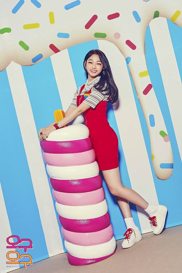 美娜《ICE CHU》概念照