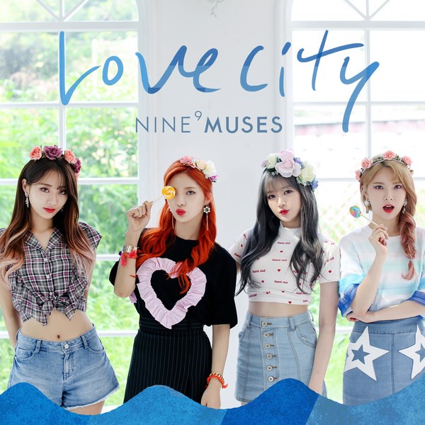 9MUSES《MUSES DIARY PART.3：LOVE CITY》封面照