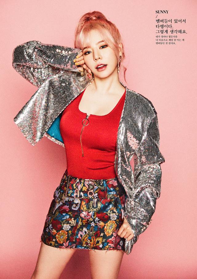 Sunny《Holiday Night》概念照