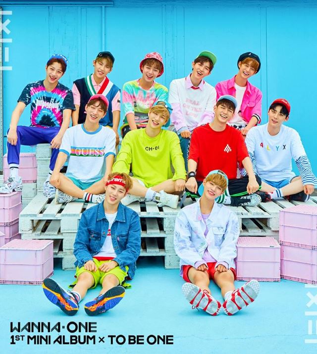 Wanna One《1X1=1 (TO BE ONE)》封面照