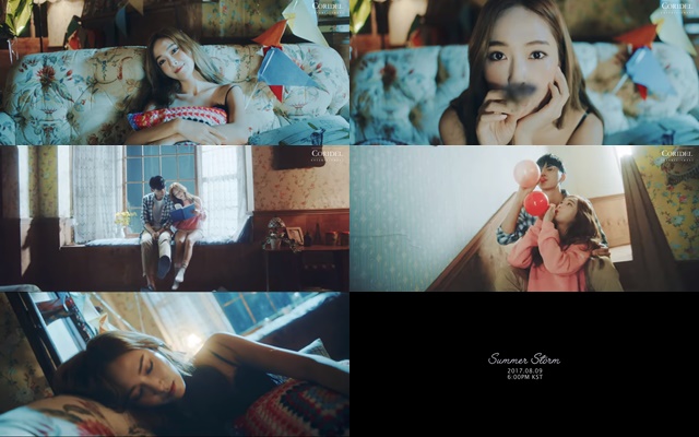 Jessica《Summer Storm》第二波 MV 預告影片截圖