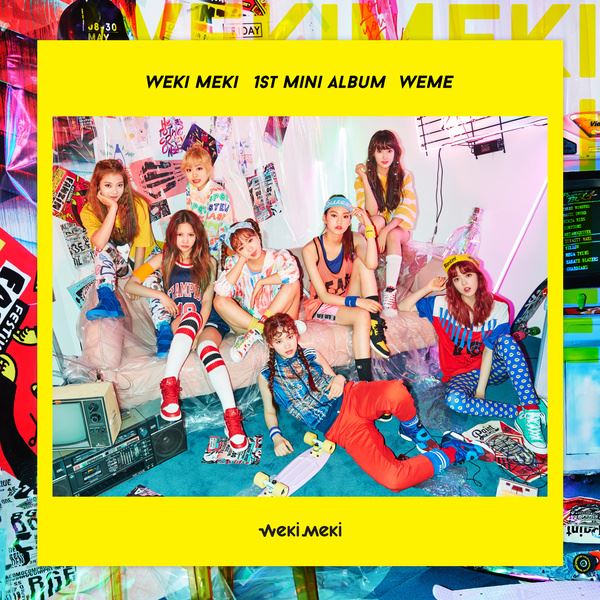 Weki Meki 首張迷你專輯《WEME》封面照