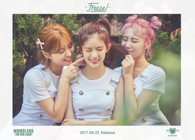 AHIN、Daisy、JOO E《Freeze!》概念照 