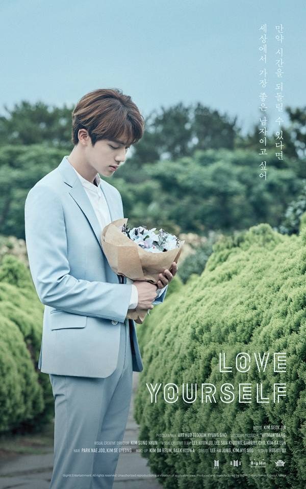 Jin《LOVE YOURSELF》預告照 