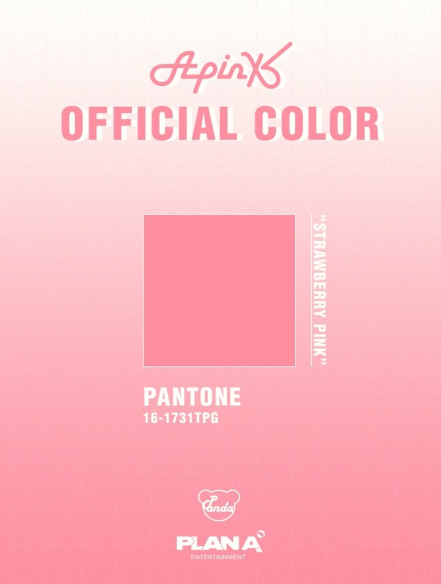 A Pink 官方應援色