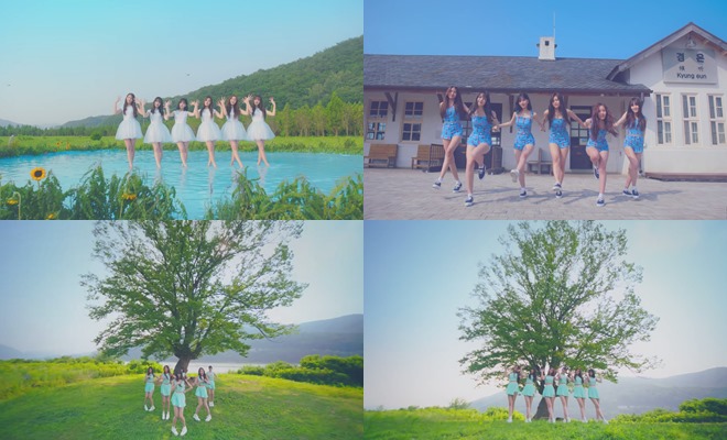 GFRIEND《LOVE WHISPER》的舞蹈版 MV 