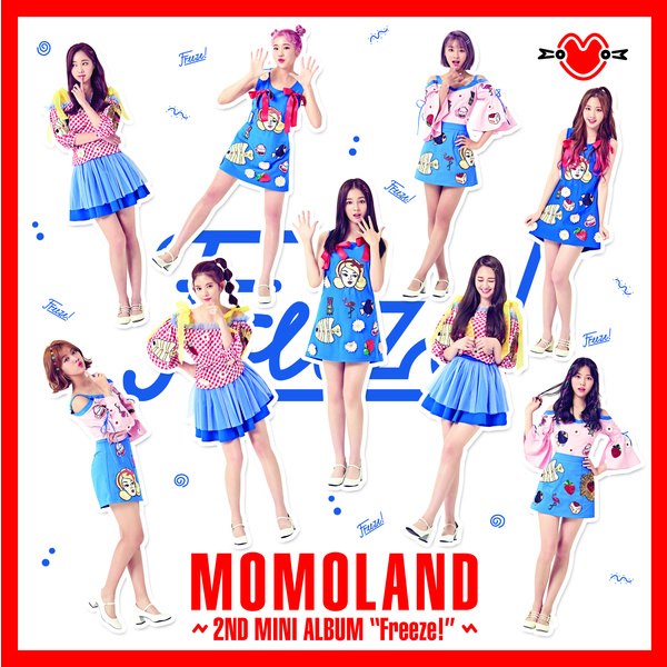 MOMOLAND《Freeze!》封面照